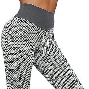FENGSZ High Waisted Women's Leggings Compression Pants Never Worn